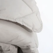 Thumbnail 4 of Лятна вълнена завивка "Мерино Лайт Сива" единична 150/210 см