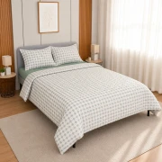Thumbnail 6 of Спален комплект 4 части Инес за спалня от 100% памук
